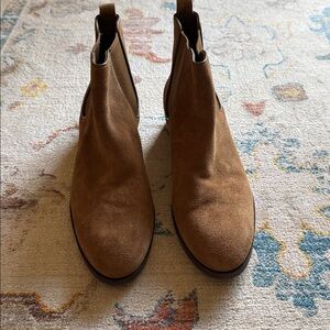 Cole Haan brown suede boots, size 11, NWOB